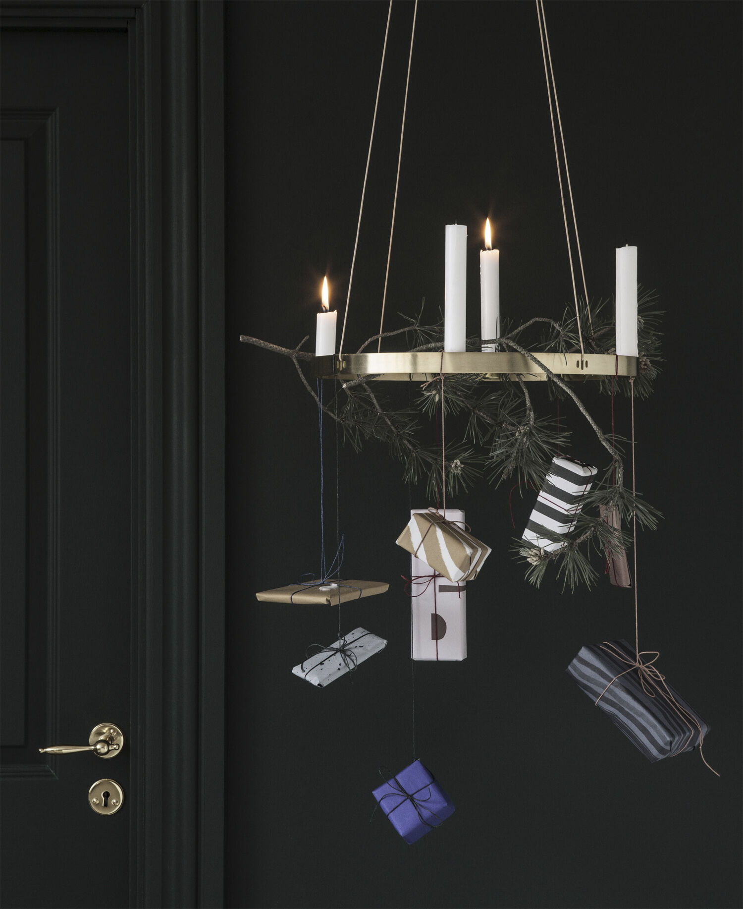 Circle lysestage adventskrans