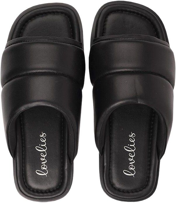 VESIME - PUFFY SHEEPSKIN SLIP-ON / RUBBER SOLE