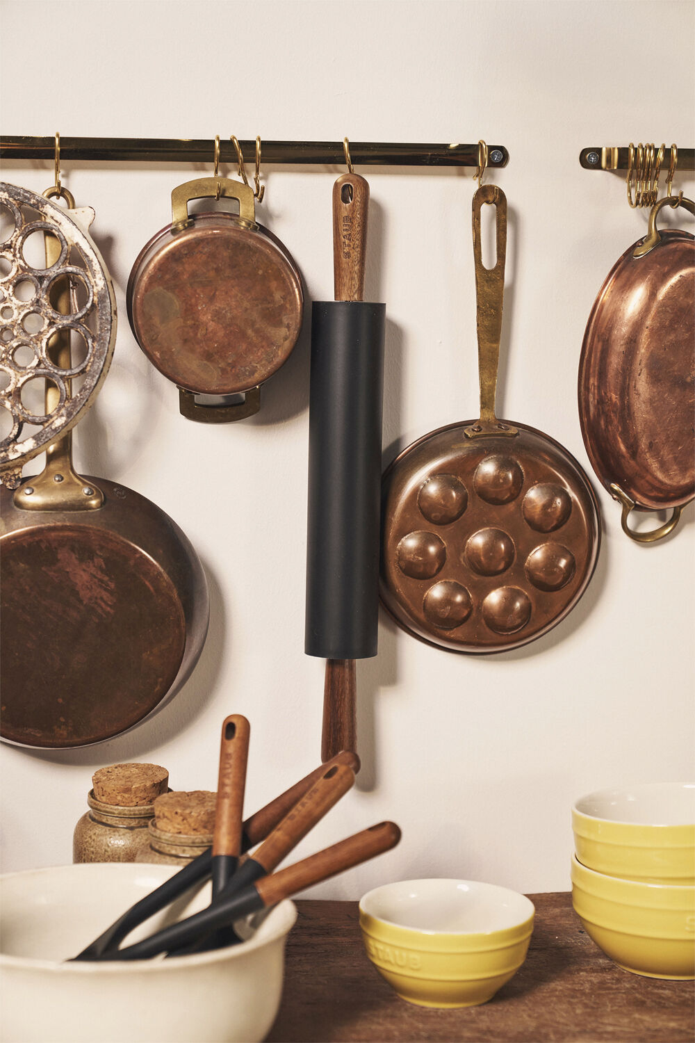 Kagerulle 45 Sort Speciel form