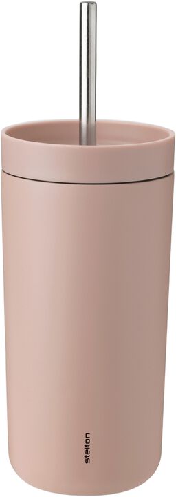 To Go Sip termokopp med sugerør 0.4 l. Heather