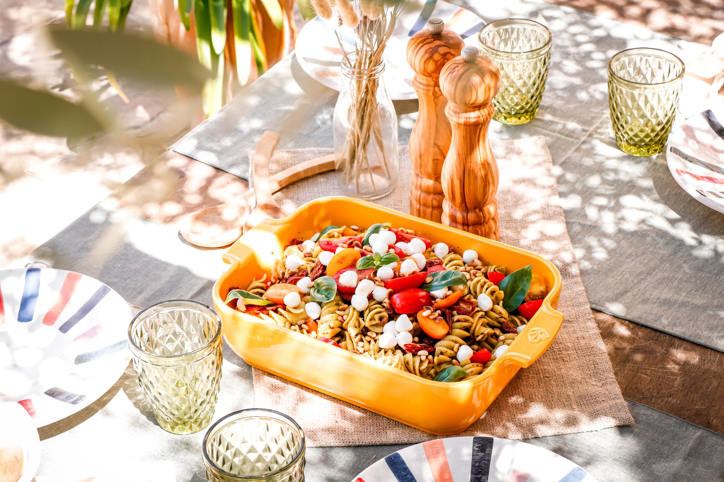 Appolia Rektangul&aelig;rt ovnfad 36 cm safrangul