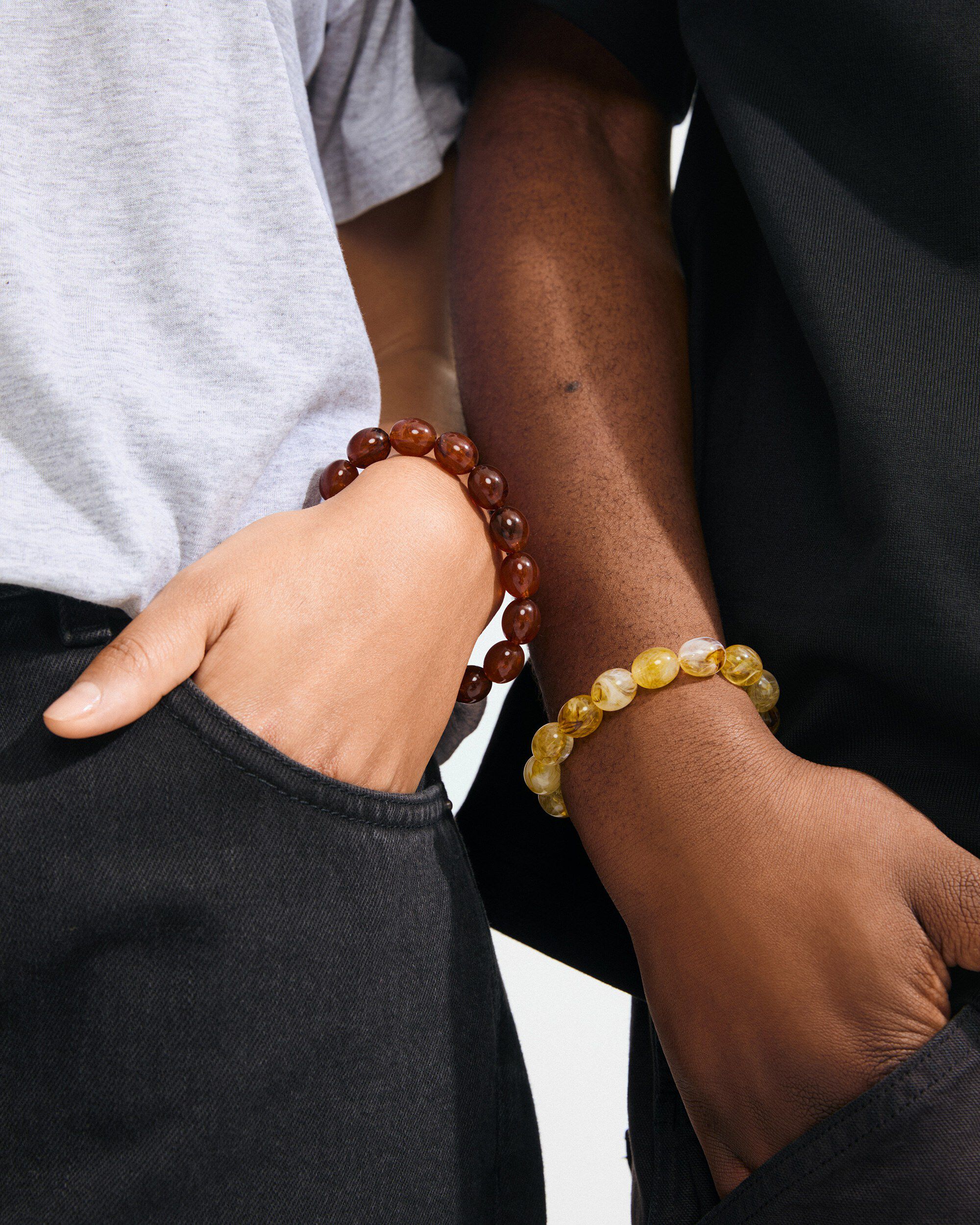 STILL bracelet brown