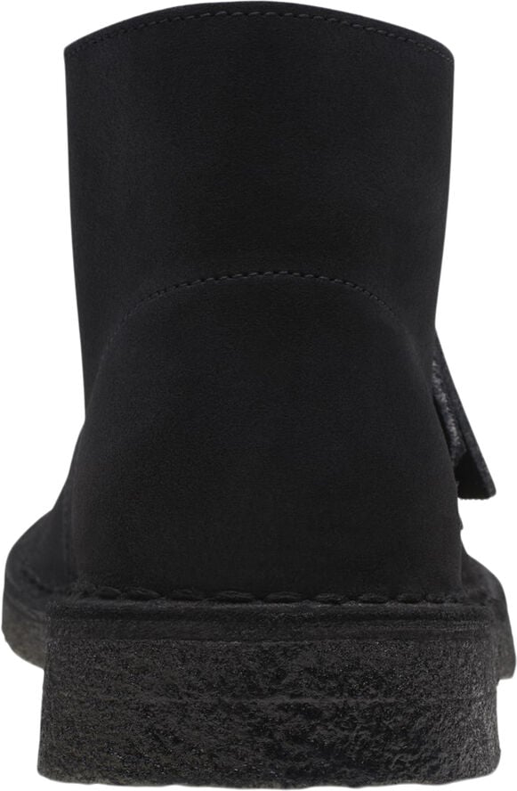 Desert Boot. Black Sde, D, 4