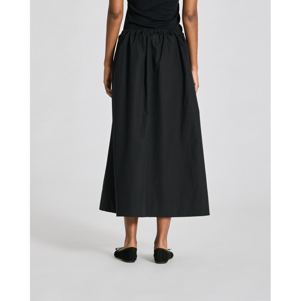 Ruth Pleated Poplin Skirt