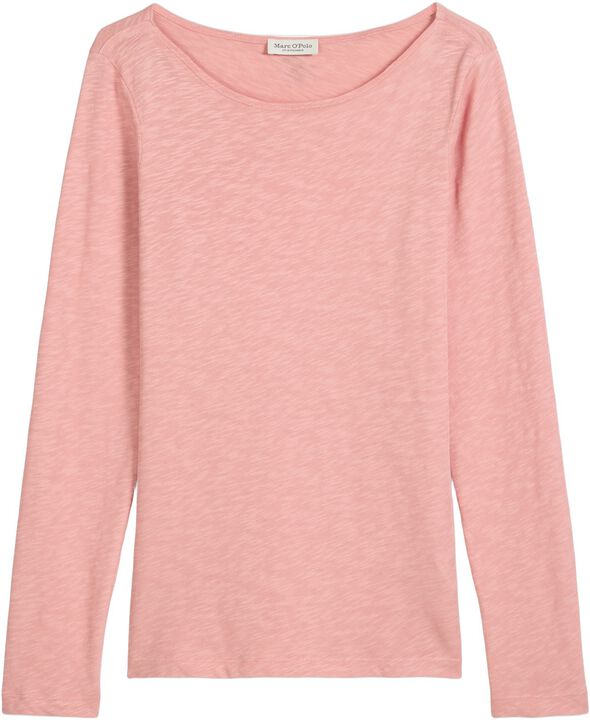 T-shirt, long sleeve, boat neck