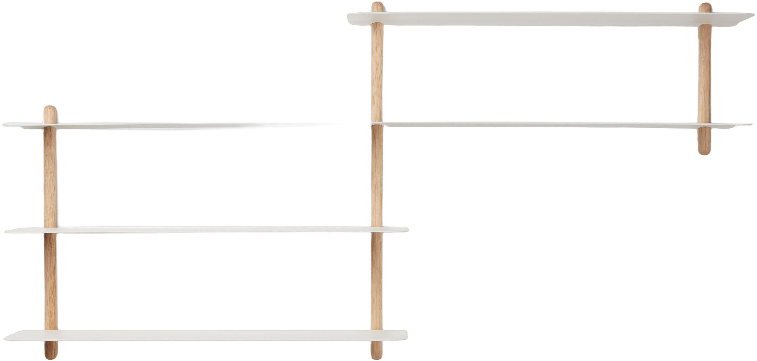 NIVO B Light Oak White