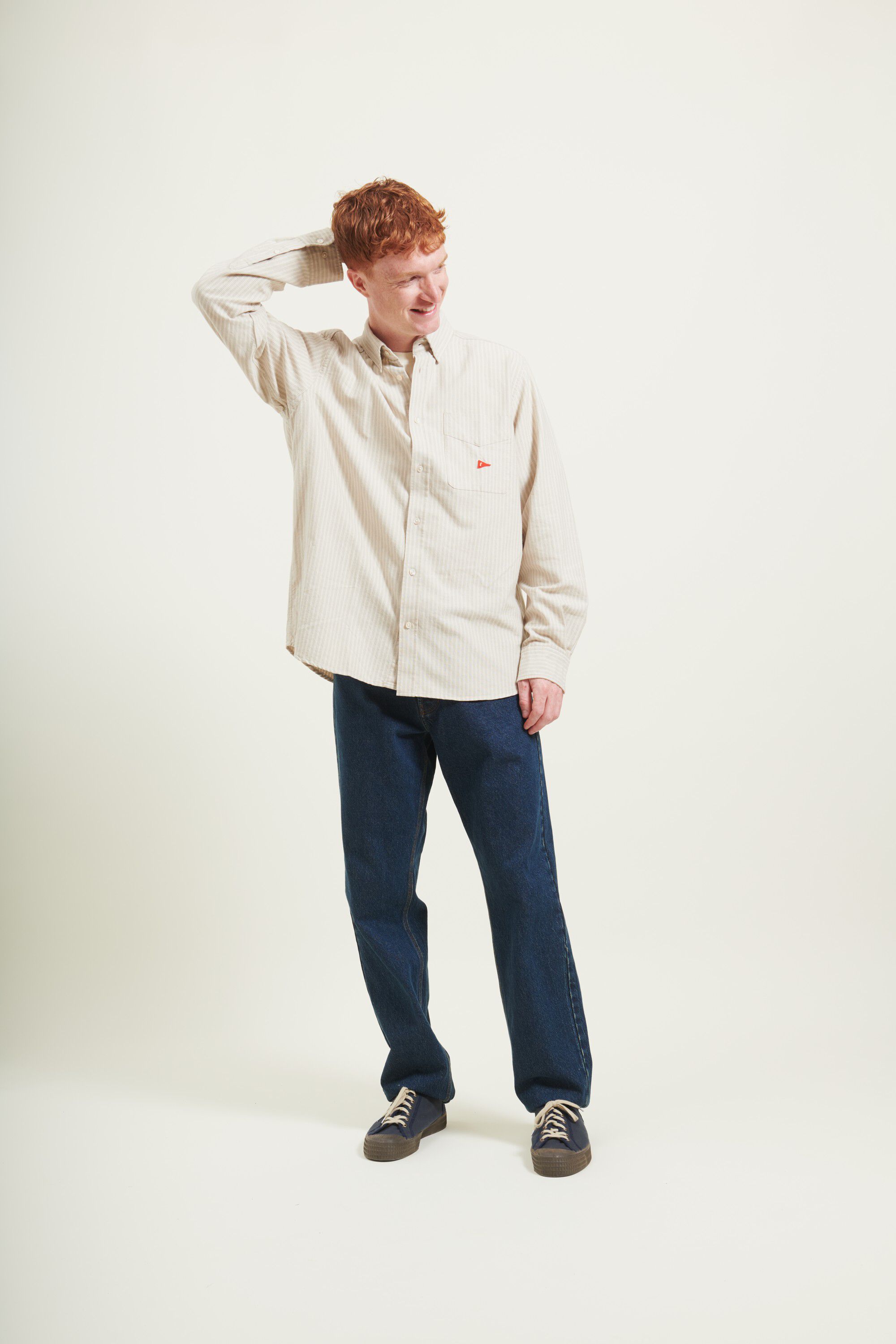 FLAG REGULAR FIT POCKET OXFORD SHIR