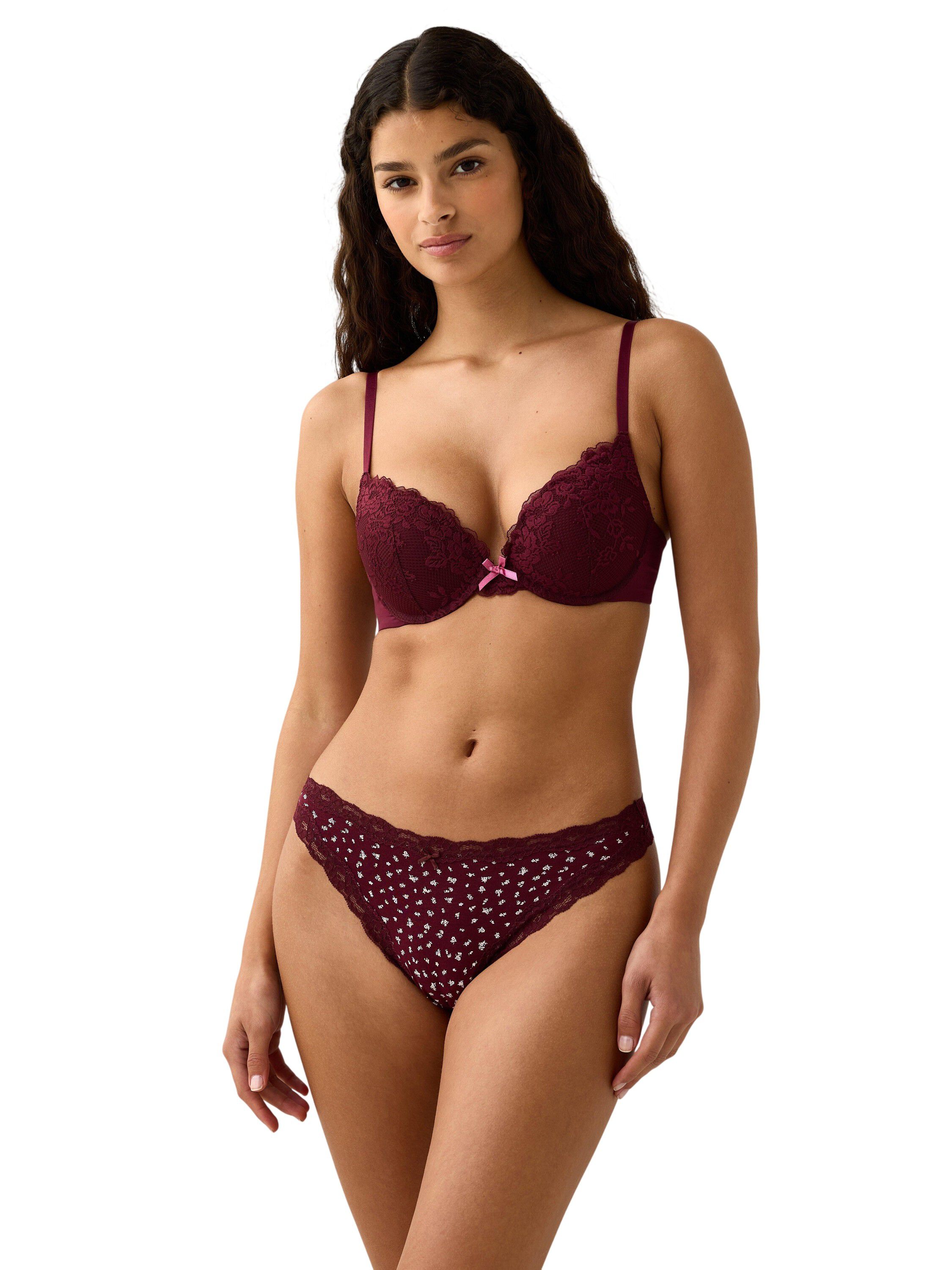 3-pack thongs with regular waist an