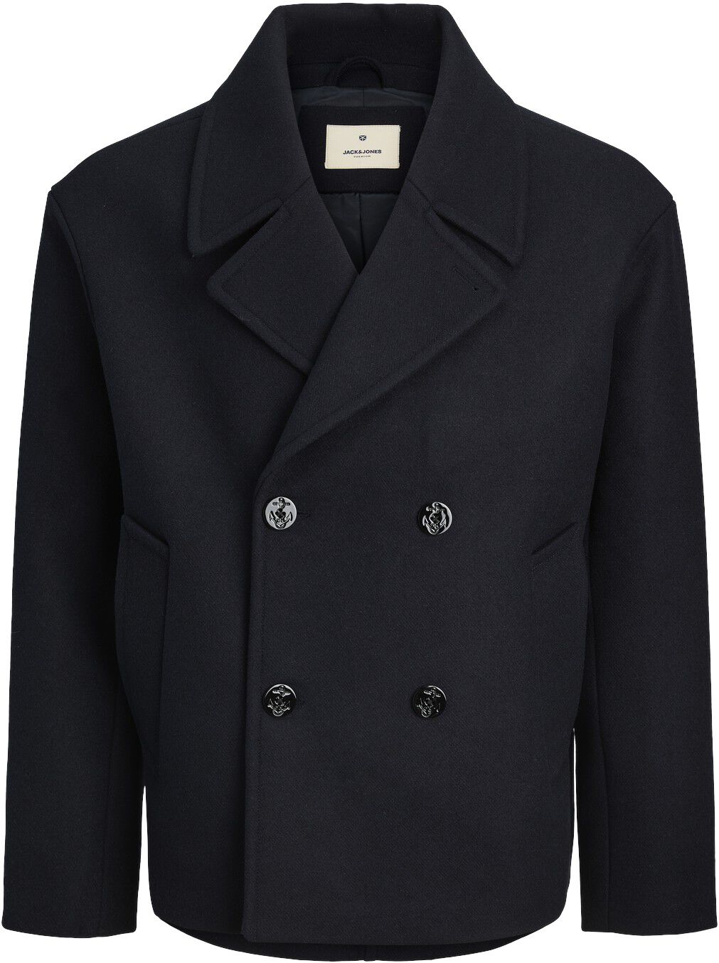 JPRBLUASHER WOOL BLEND PEACOAT