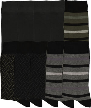 10-pack mixed cotton sock