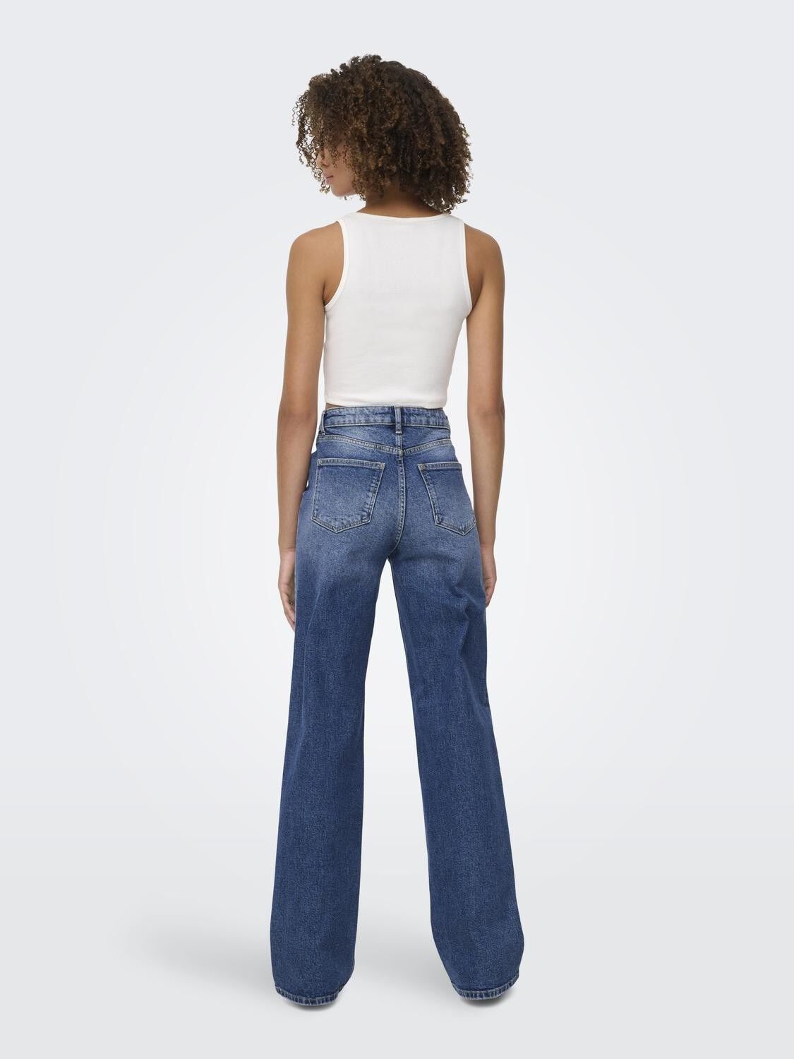 Onljuicy Hw Wide Leg Dot330 Dnm Noos