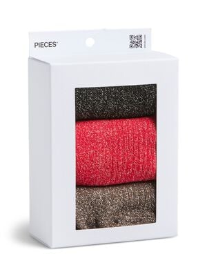 PCSEBBY XMAS FRILL SOCK 3 PACK BOX