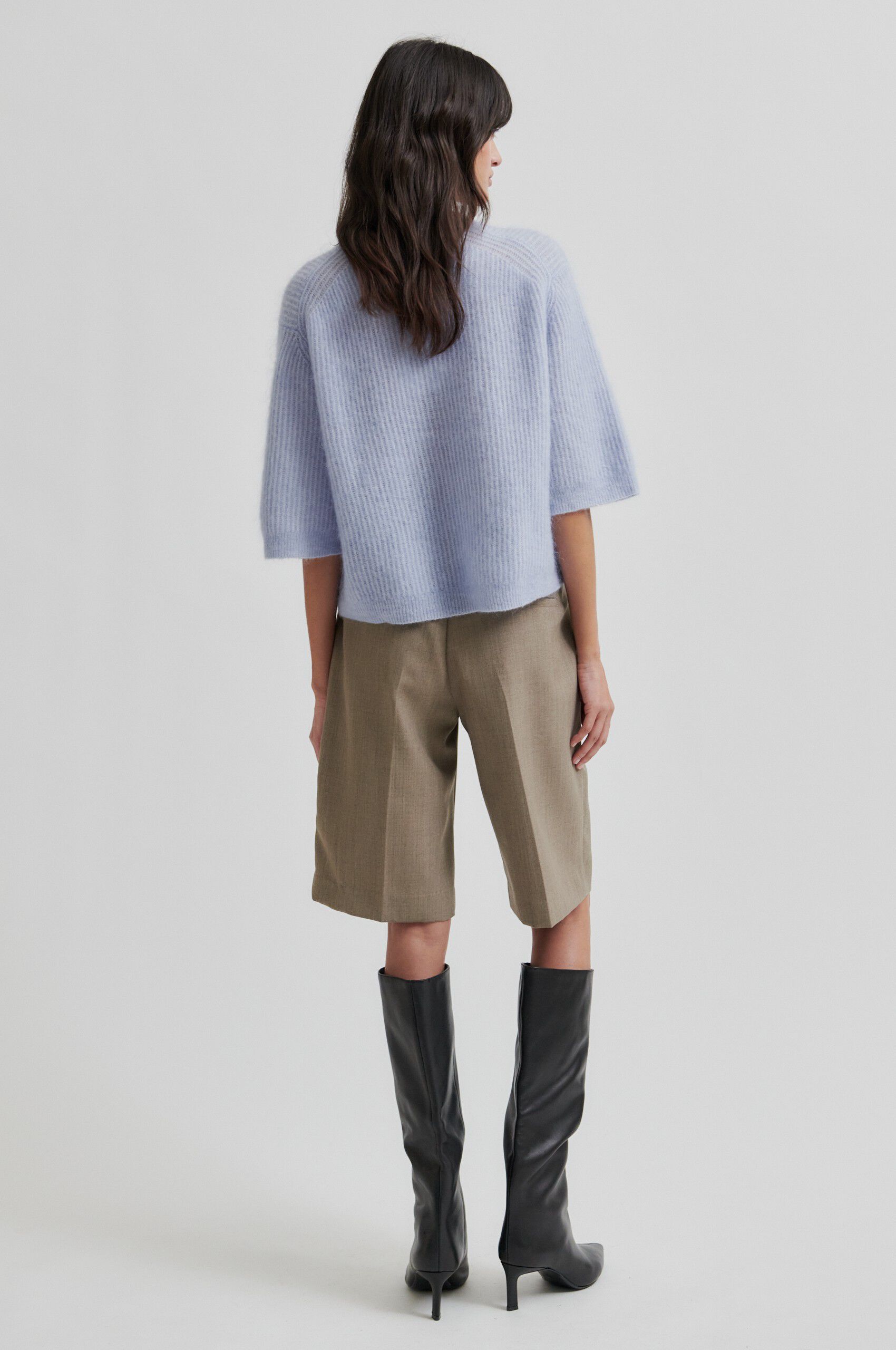 Andrea Knit Rib Cardigan