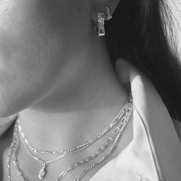 Small Blurry Layers Earrings