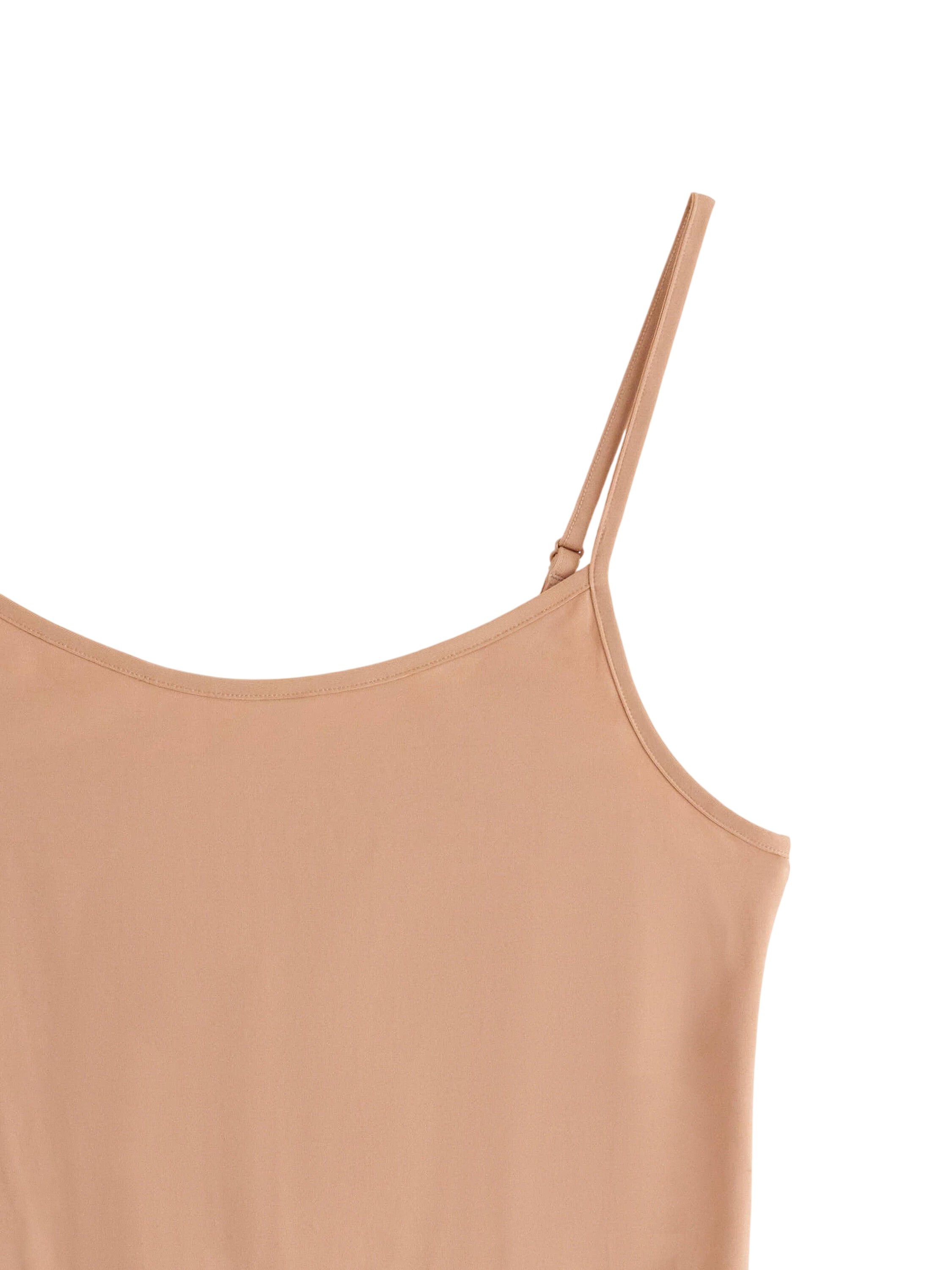 Bl&oslash;d tr&oslash;je i mikrofiber med figur