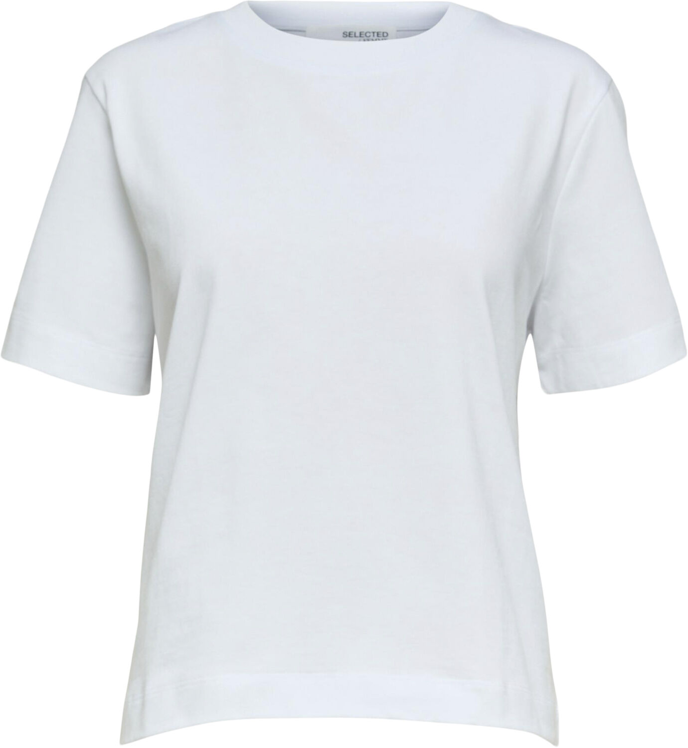 Slfessential Ss Boxy Tee Noos