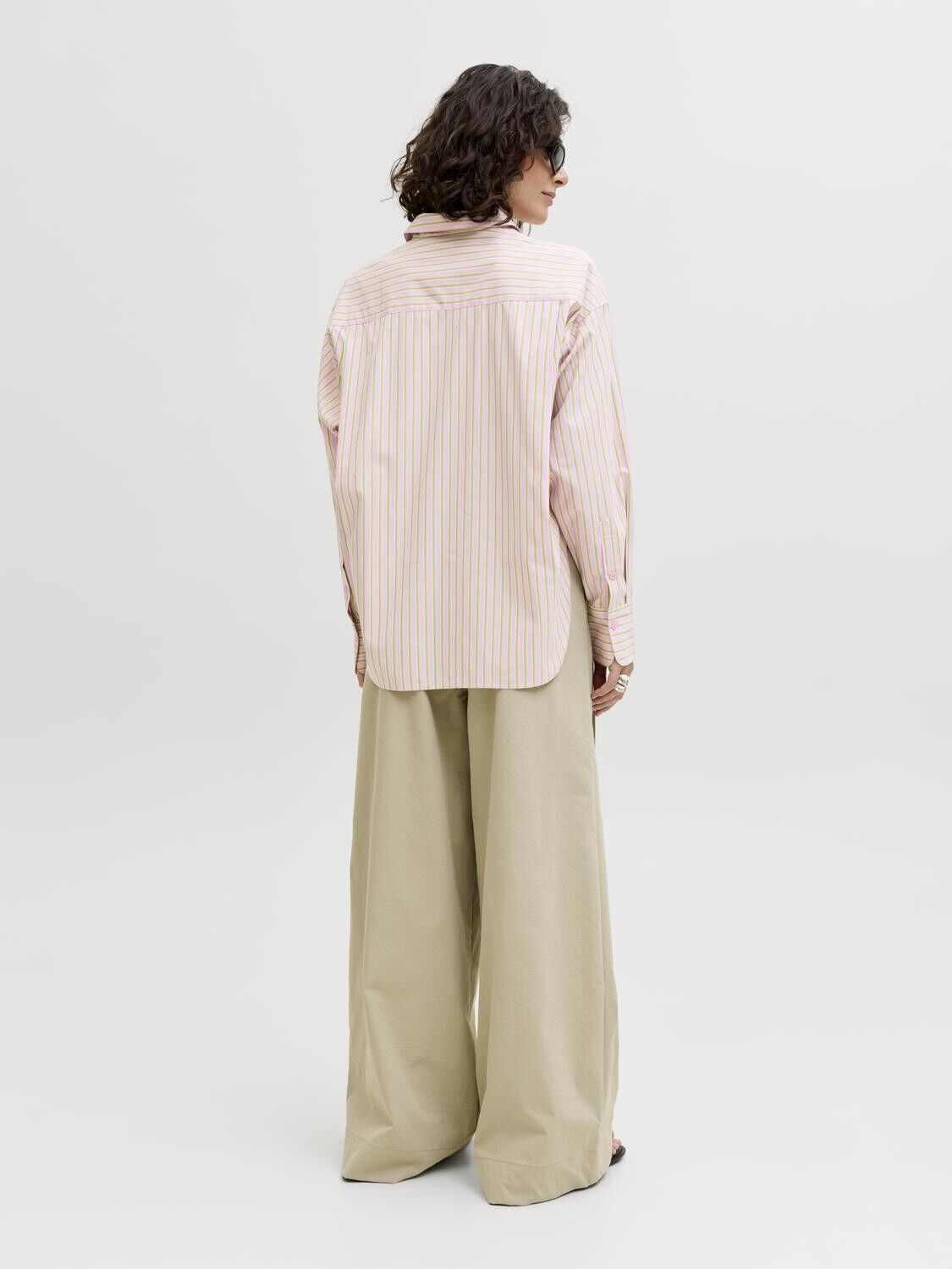 Jxjamie Ls Relaxed Poplin Shirt Wvn Noos