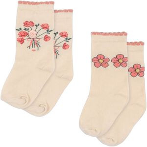 2 PACK ROSE SOCKS