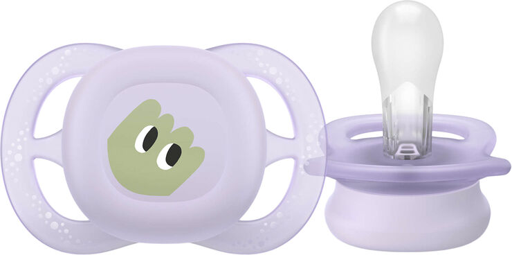 Philips Avent Soother ultra start - Pakke med 2 - 0-2m