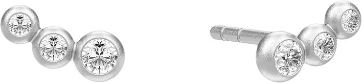 Etcetera earring - Rhodium