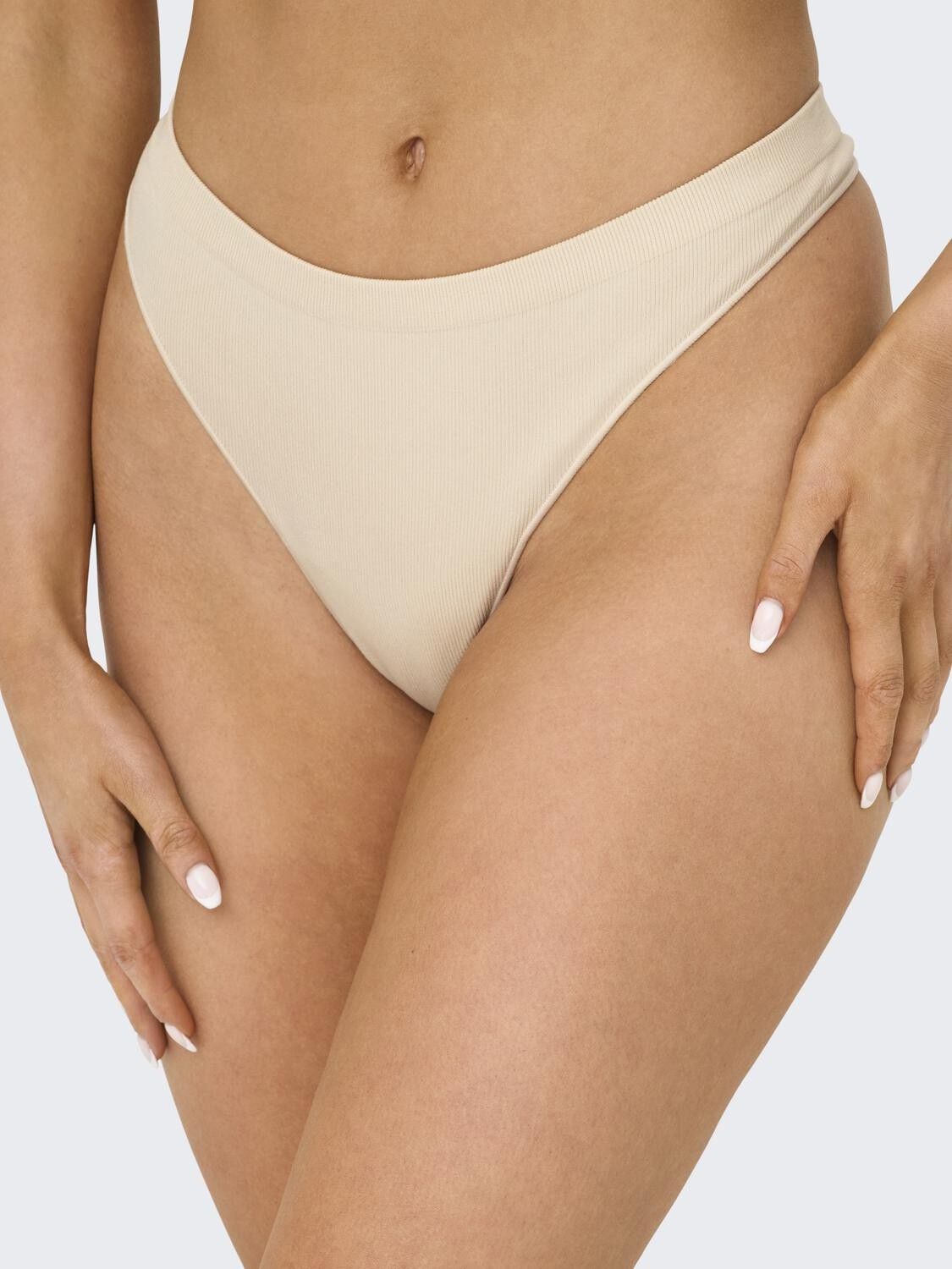 ONLVICKY RIB S-LES THONG 3-PACK NOO