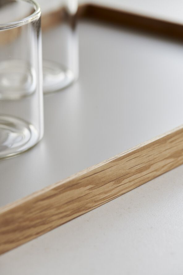 FRAME Tray Medium Oak Grey