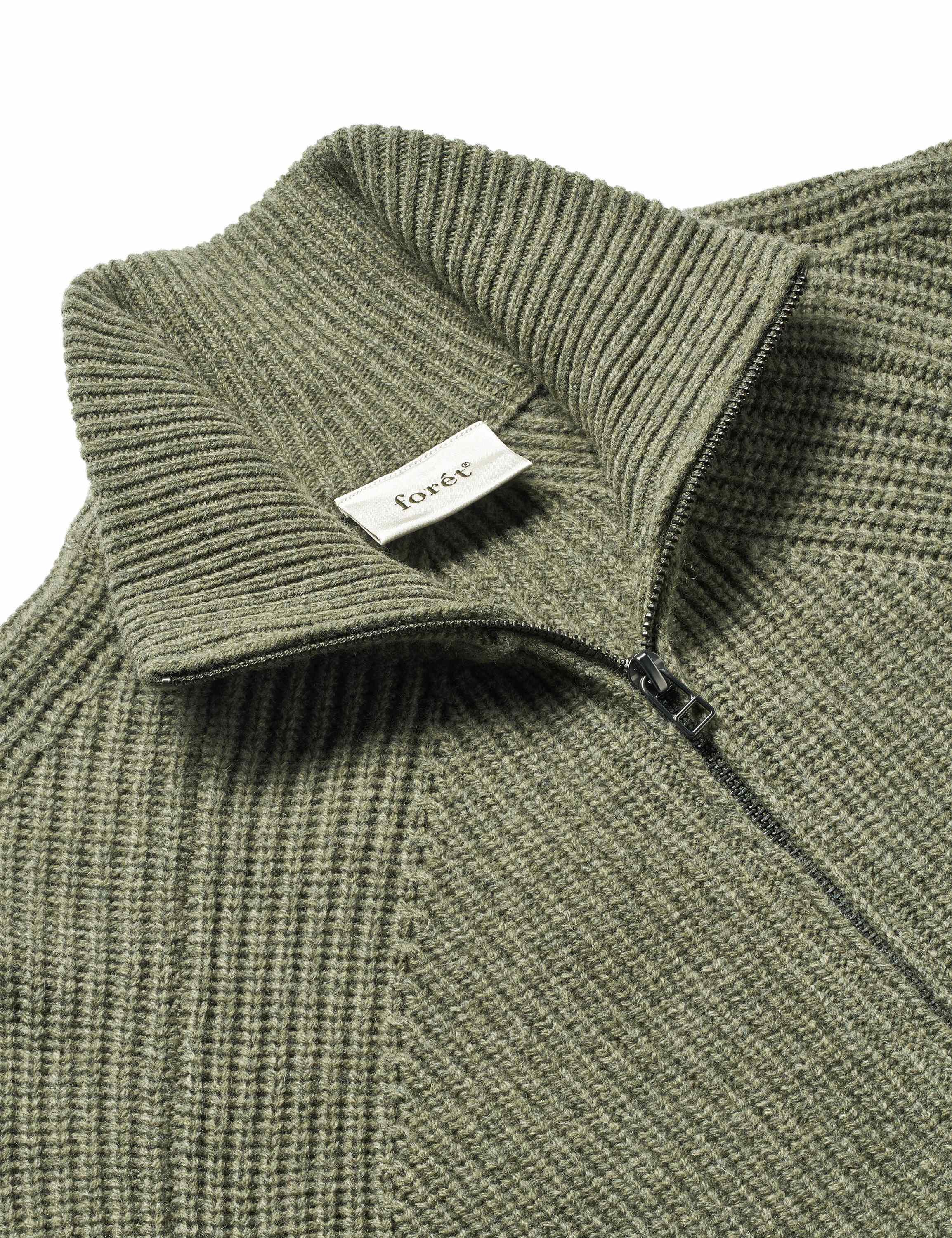 DELTA WOOL ZIP JACKET