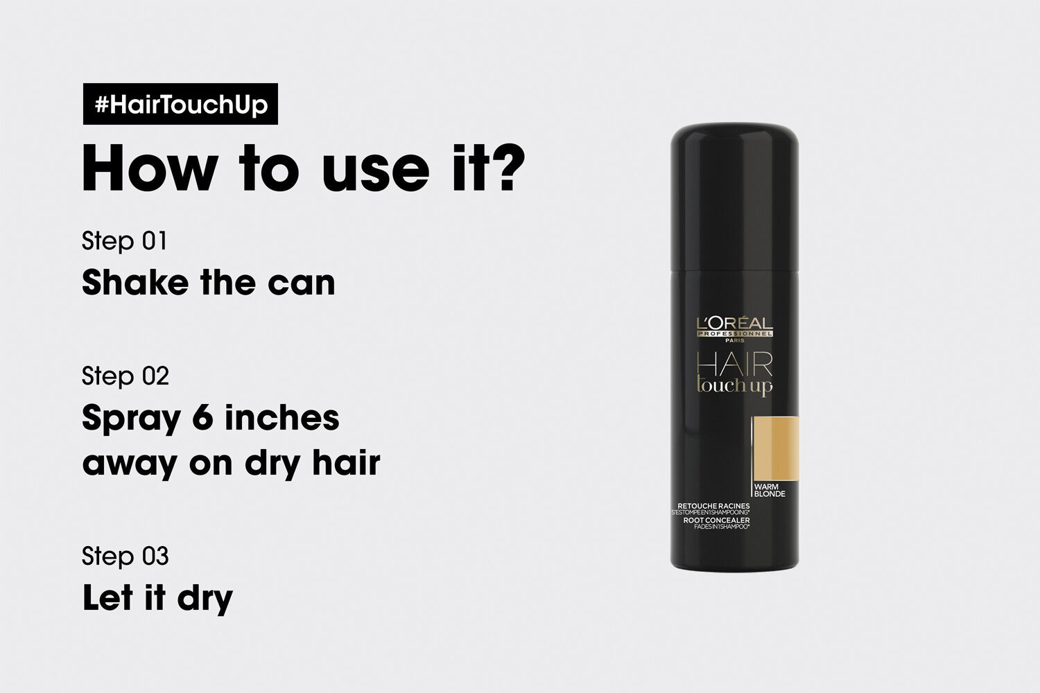 L'Or&eacute;al Professionnel Hair Touch Up Blonde