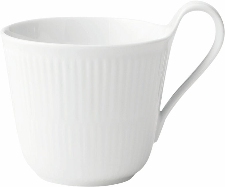 Hvid Riflet 33 cl. h&oslash;jhankskop