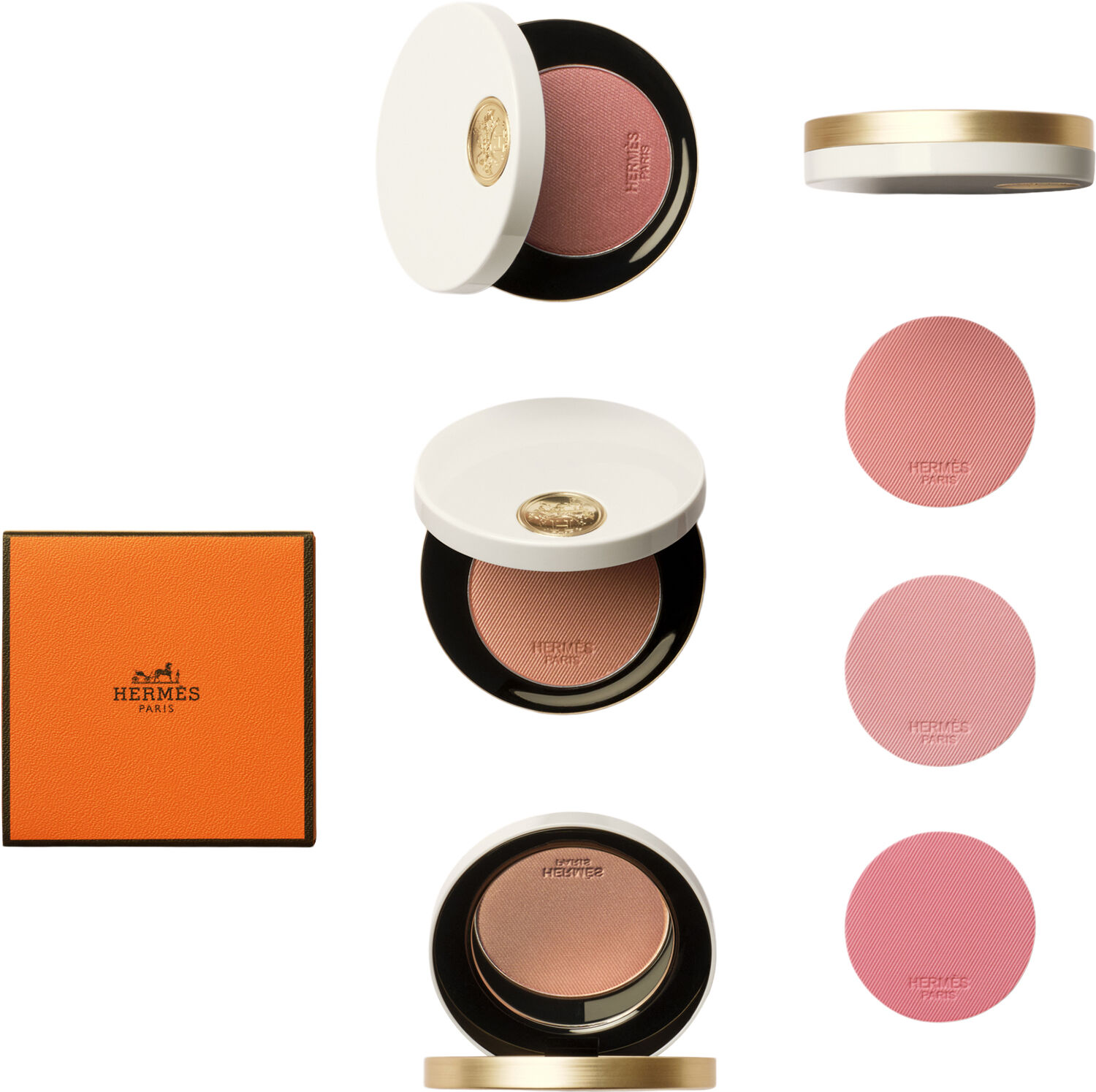 Rose Herm&egrave;s Silky Blush Powder Refill