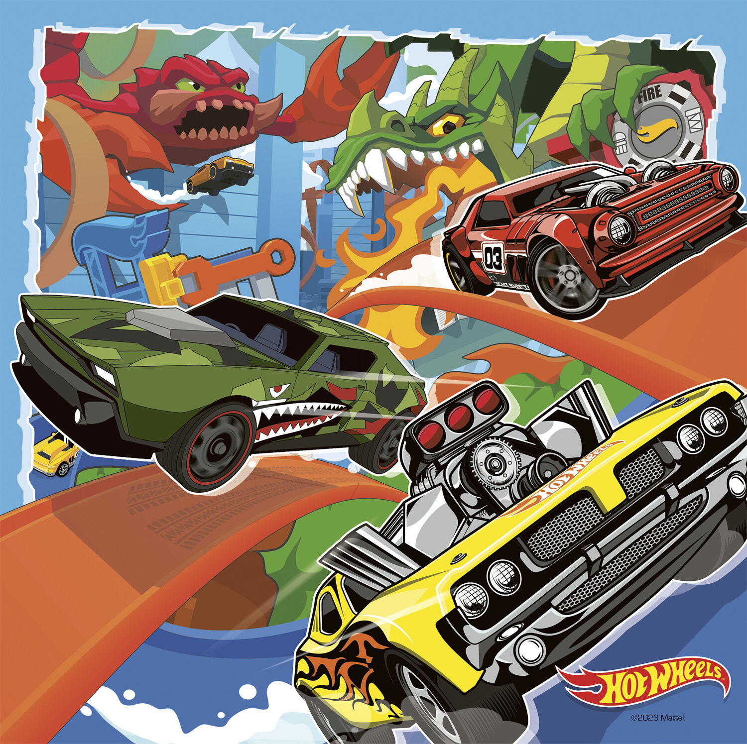 Ravnsburger 3*49 brikker ass