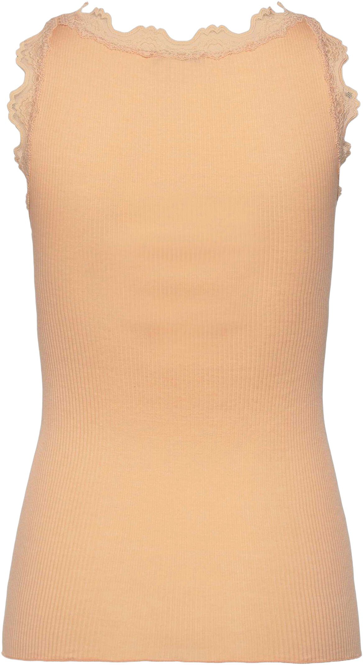 RWBabette Silk SL U-neck Long Lace Top