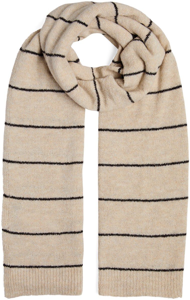 PCNORMA LONG STRIPE SCARF BC