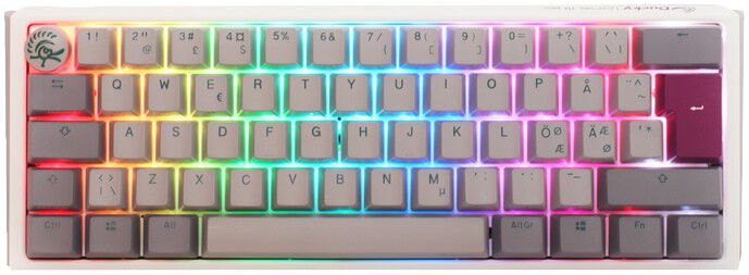 Ducky One 3 Mist Nordic - Cherry Red Tastatur