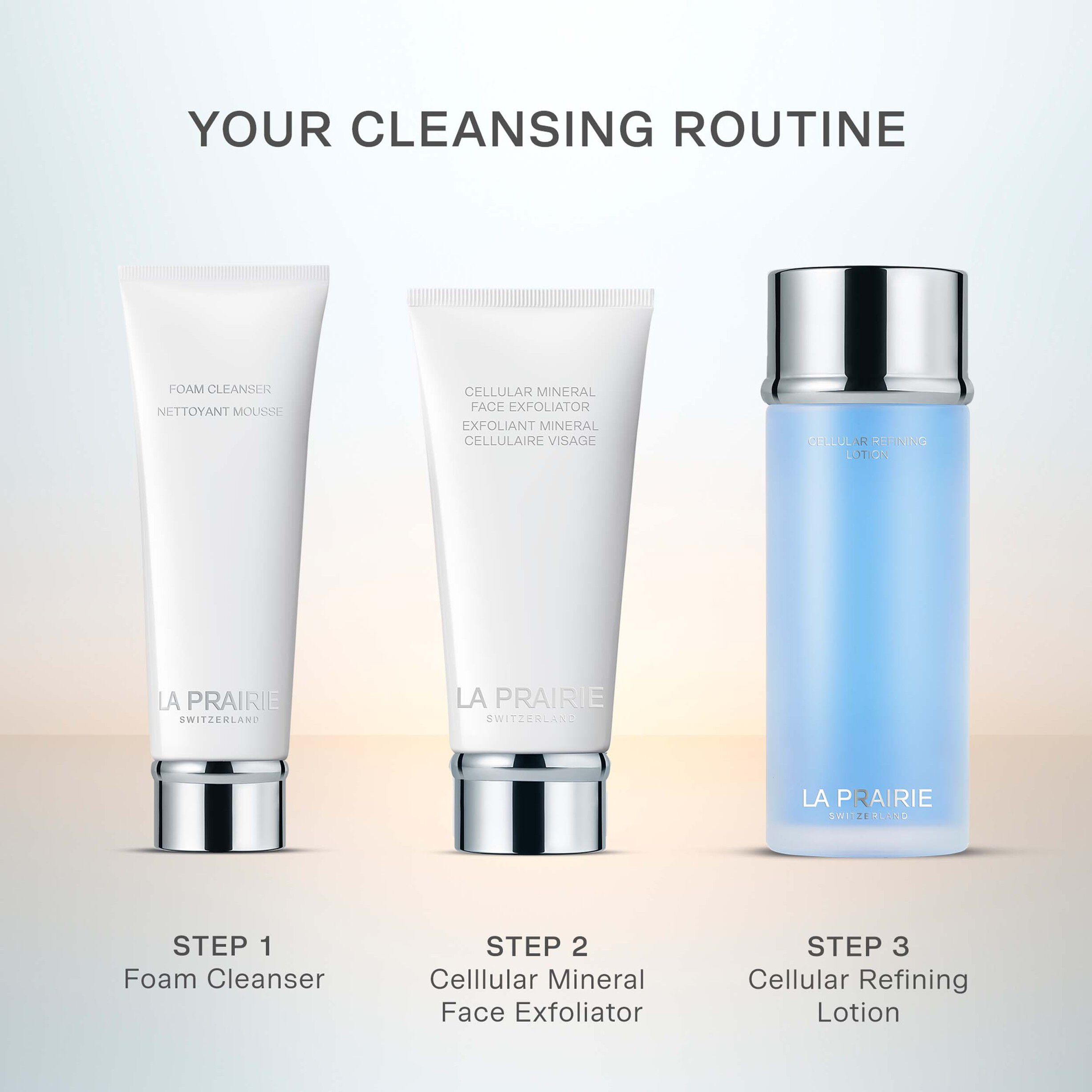 Masks and Exfoliators Cell. mineral face exfoliator 100 ml