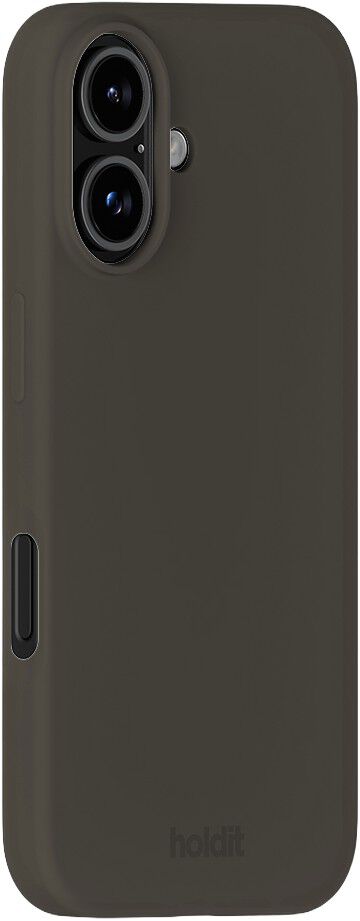 Silicone Case iPhone 16 Charcoal