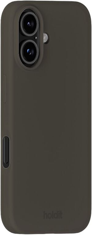 Silicone Case iPhone 16 Charcoal