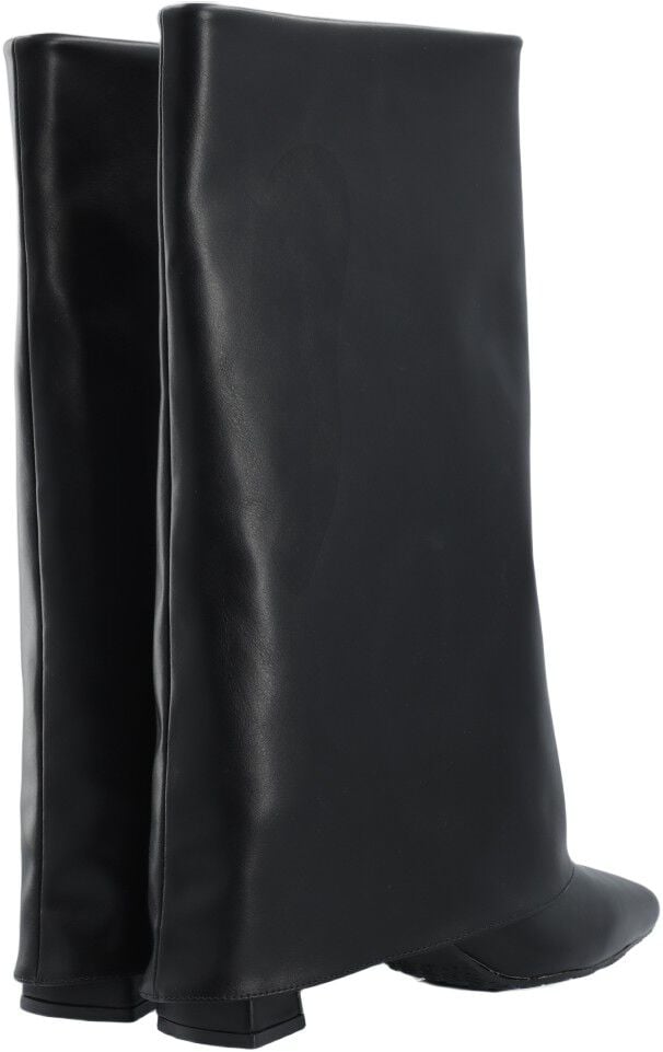BIAMARALYN Fold Over Boot Faux Leather
