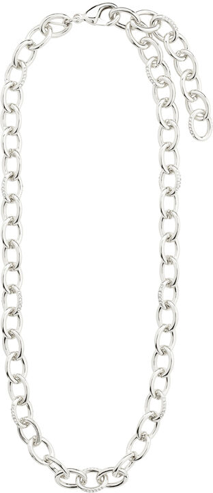 AMIRI recycled necklace silver-plated