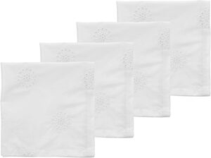 T&oslash;yservietter Daydream 4 stk. White