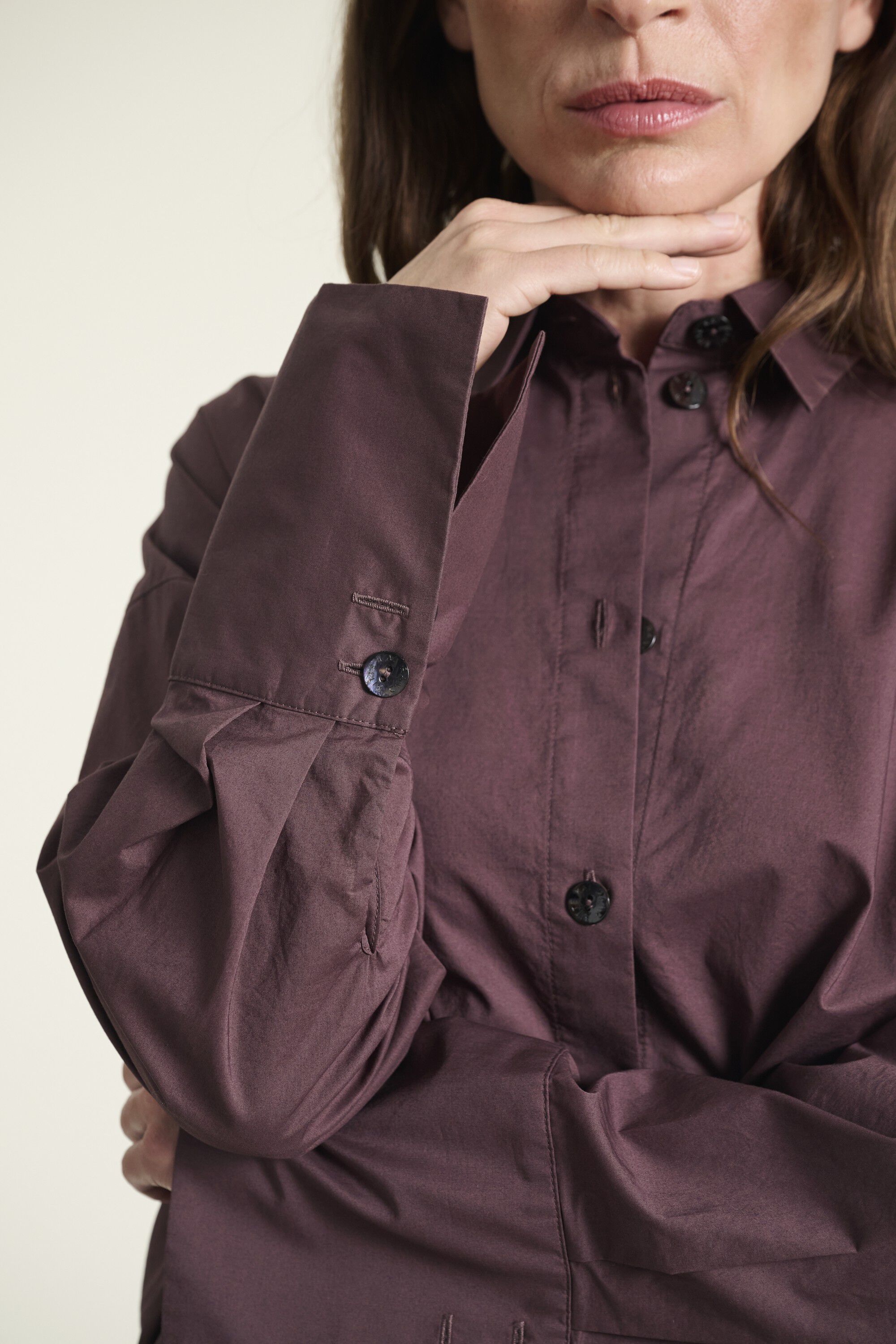 Core cotton stor skjorte