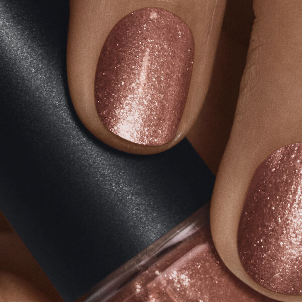 Nail Polish Copper Glitter