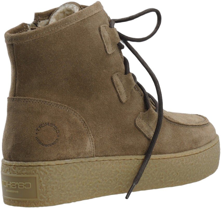 CASCAMILLA Lace Boot Warm Oily Suede 2. 0