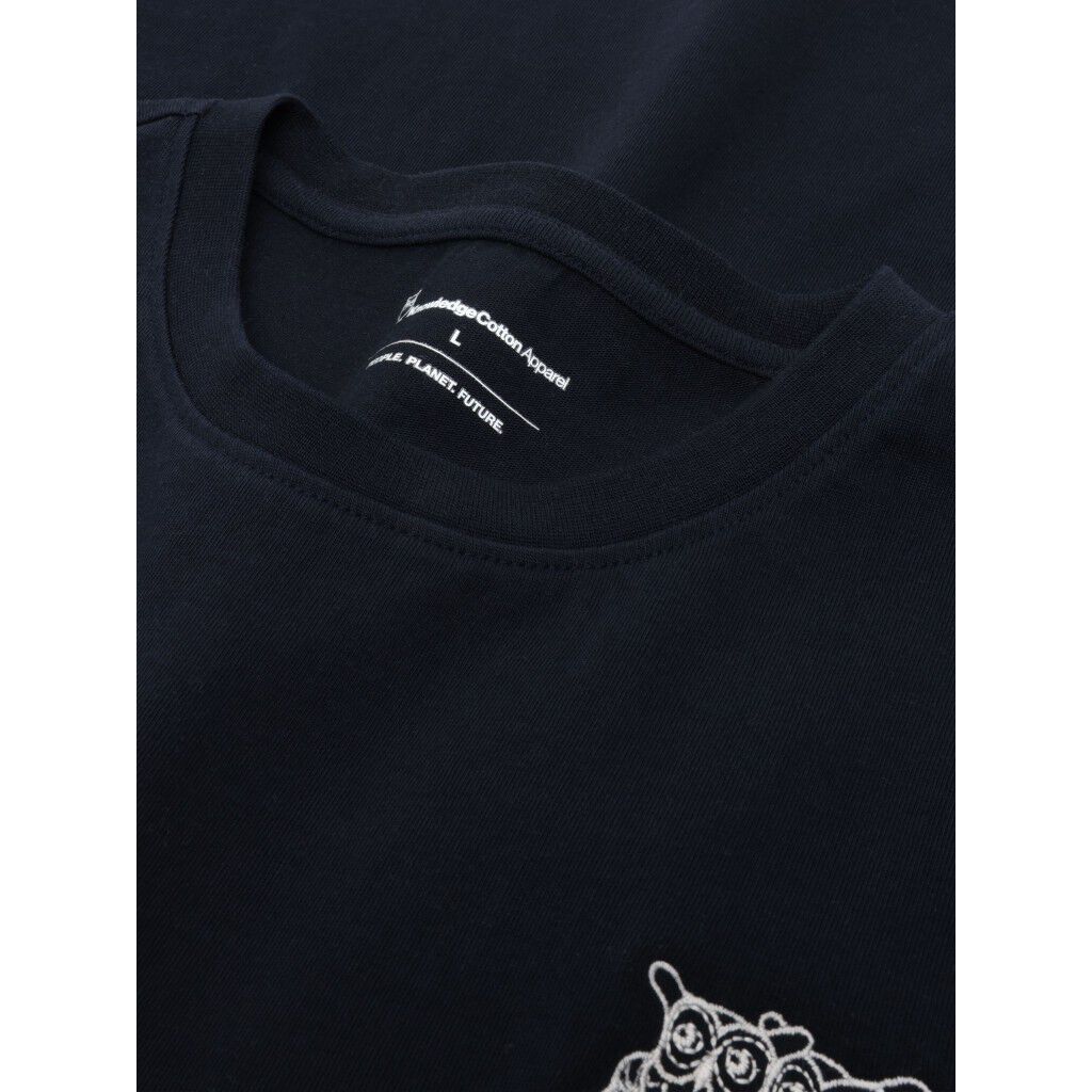 Regenerative Organic Cotton Chest Embroidery T-Shirt GOTS