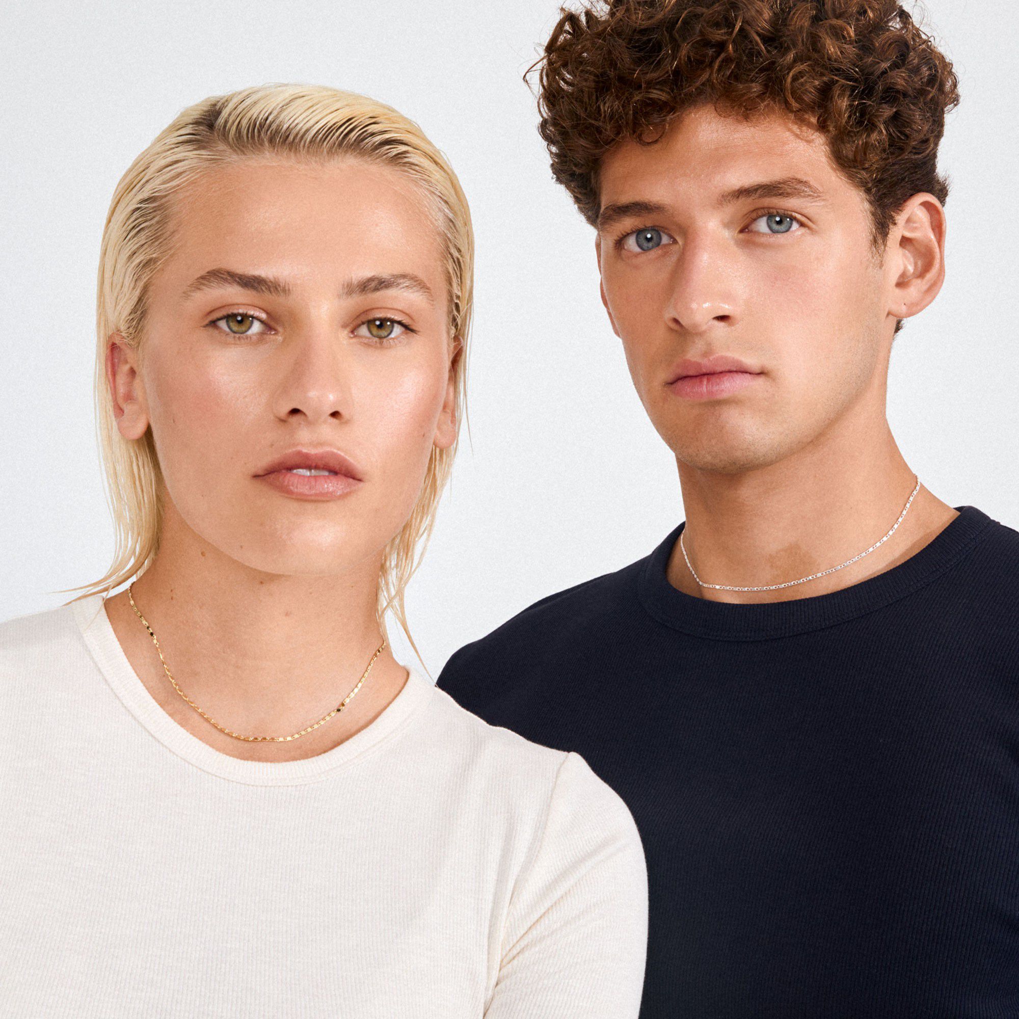 Halsk&aelig;de : Parisa : Guldbelagt : Gu