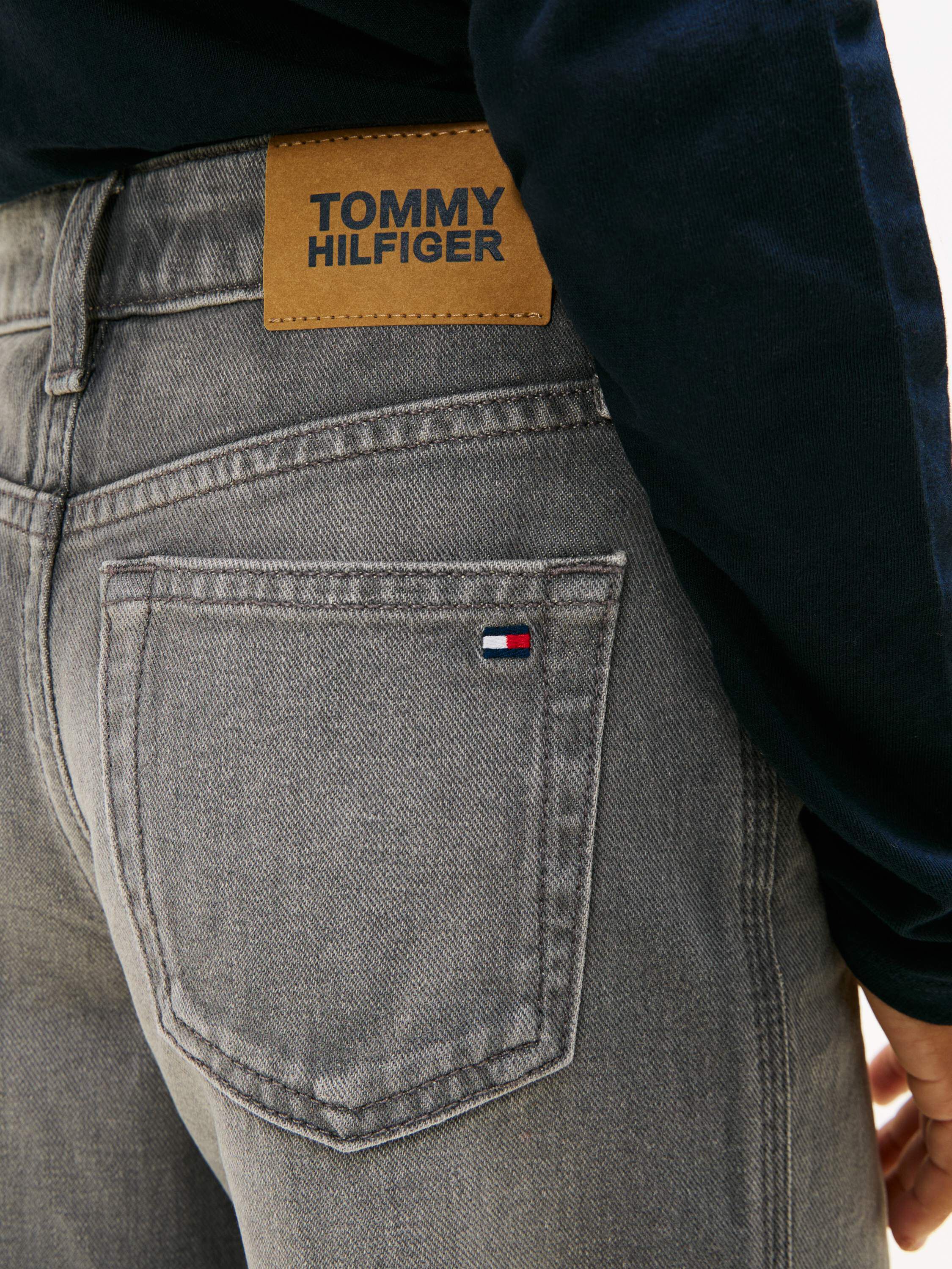 MABEL WIDE LEG GREY JEANS