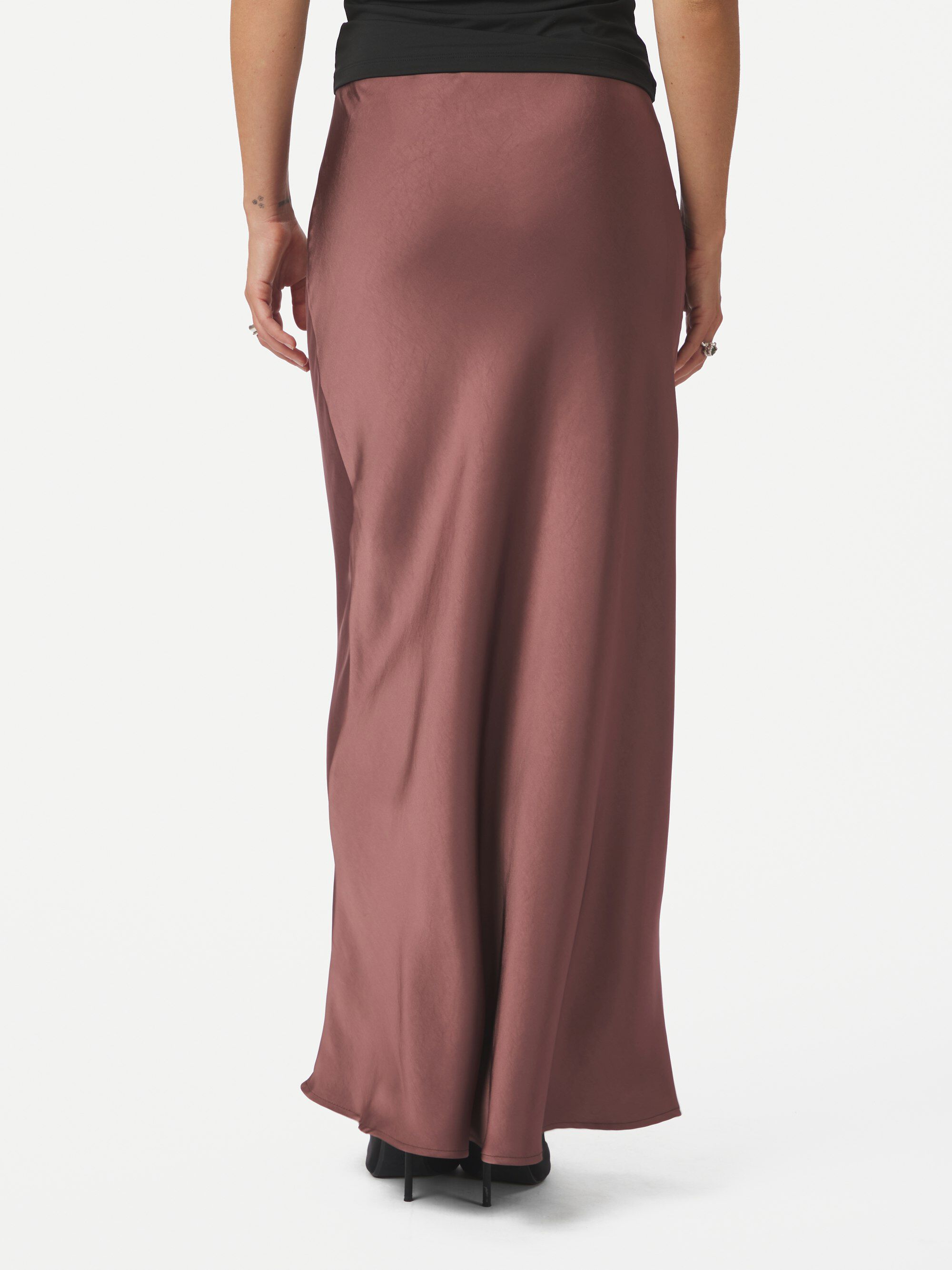 Vicky Heavy Sateen Skirt