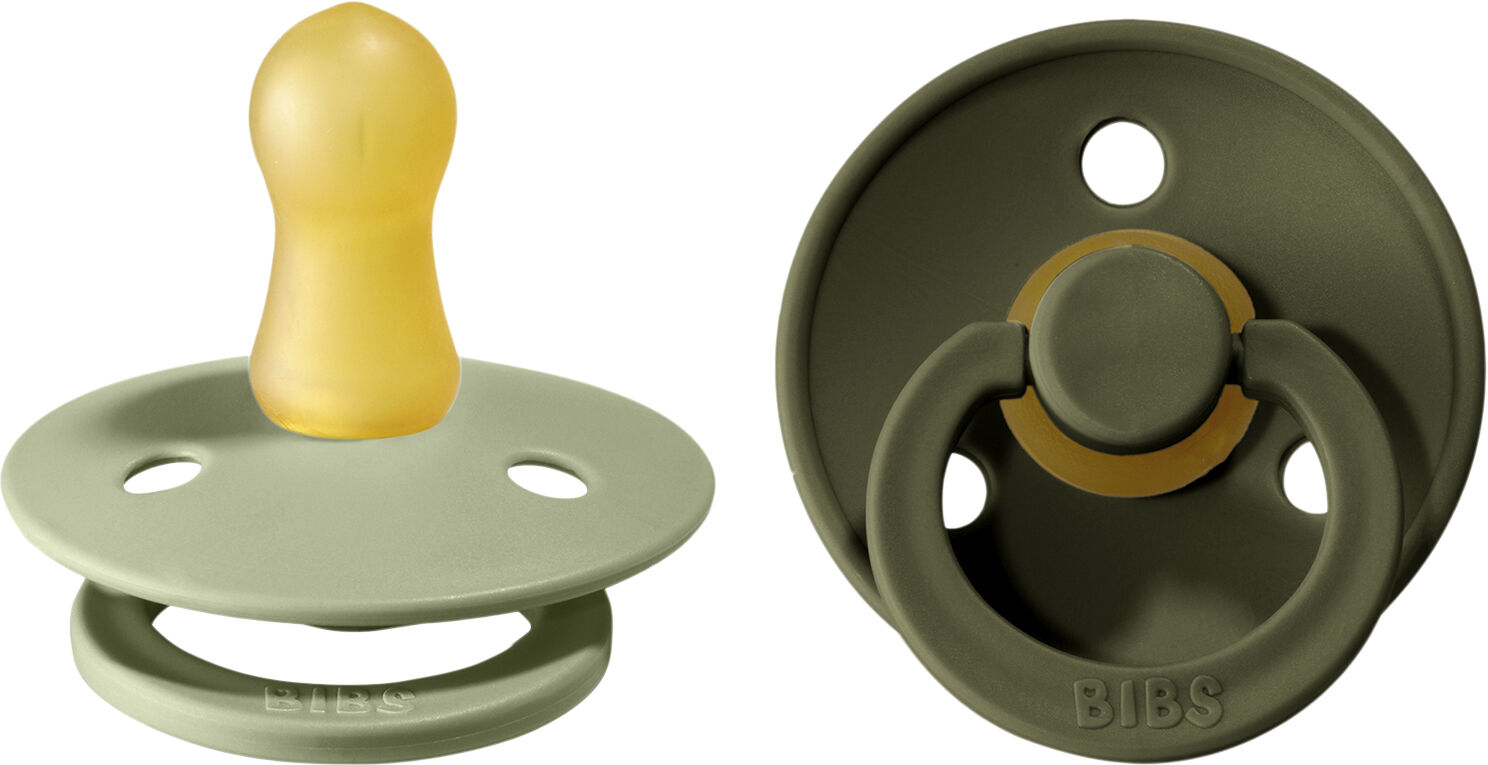 BIBS Colour 2 PACK Sage/Hunter Green