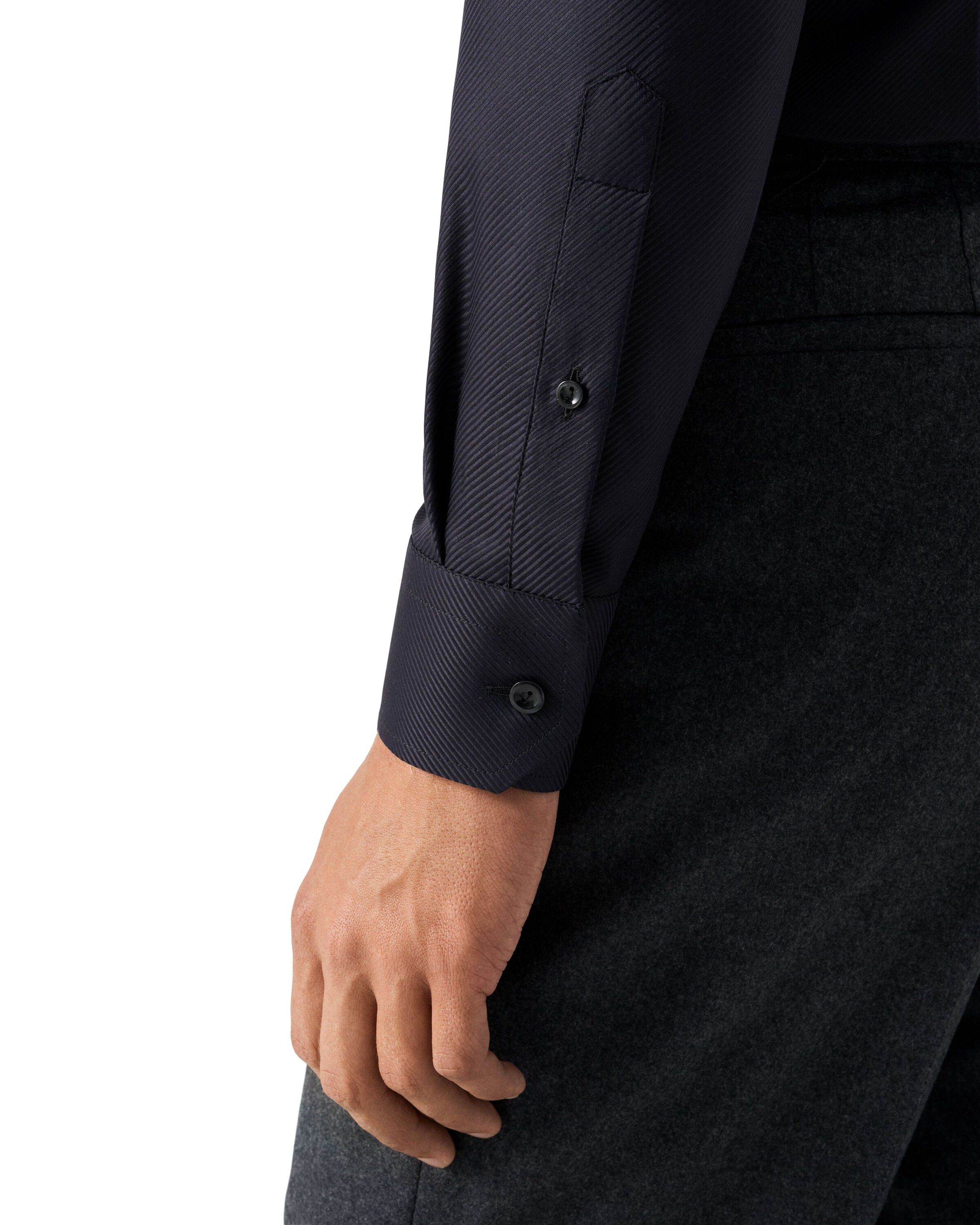 Slim Fit Houndstooth King Twill Shirt