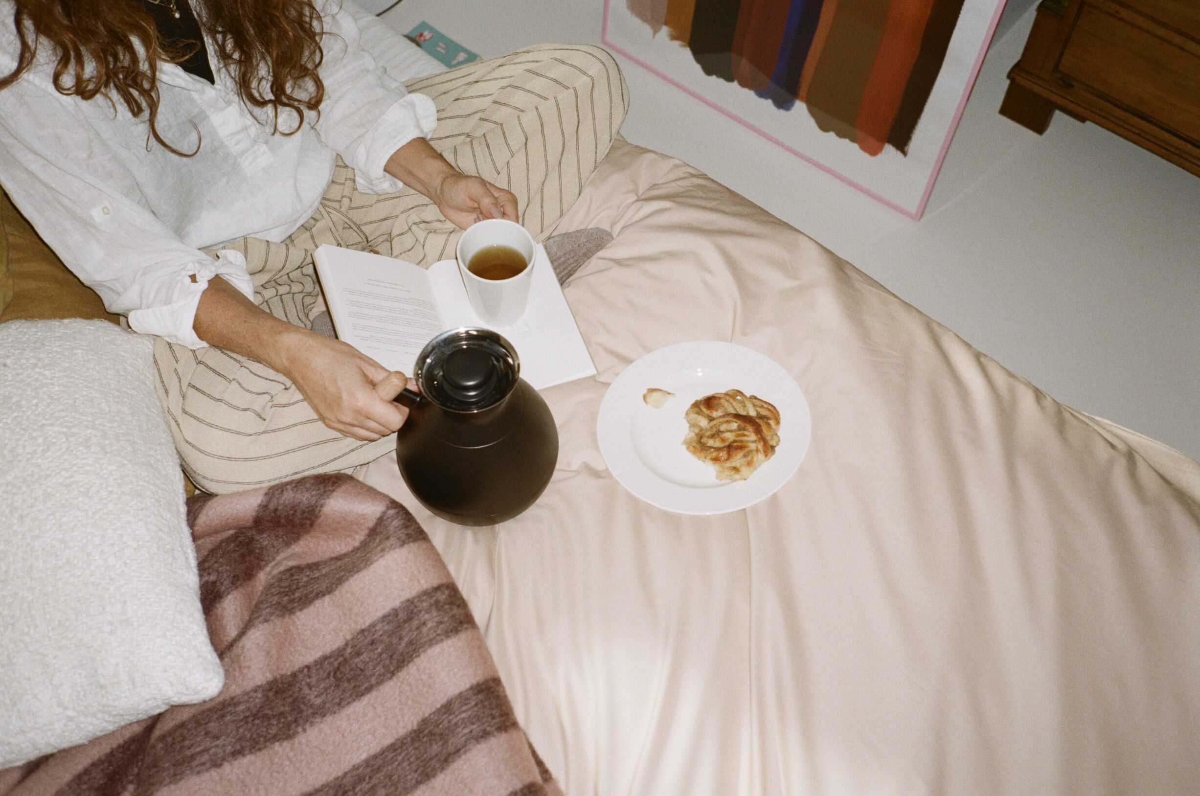 Rosendahl Stay warm termokande rund 1,0 l sort